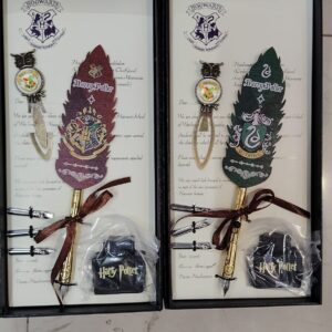 Harry Potter Feather Pen Gift Set - Assorted 3