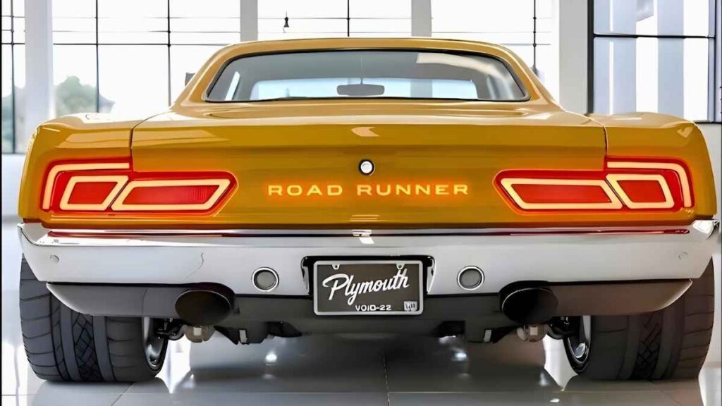 Plymouth Road Runner 2026 el regreso del muscle car legendario