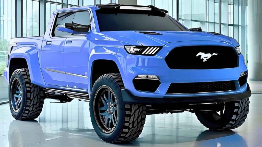 Ford Mustang Pickup 2026 diseño agresivo con funcionalidad premium