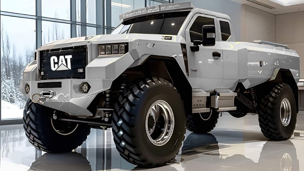 Caterpillar CatTitan X Pickup la nueva era de las camionetas de trabajo